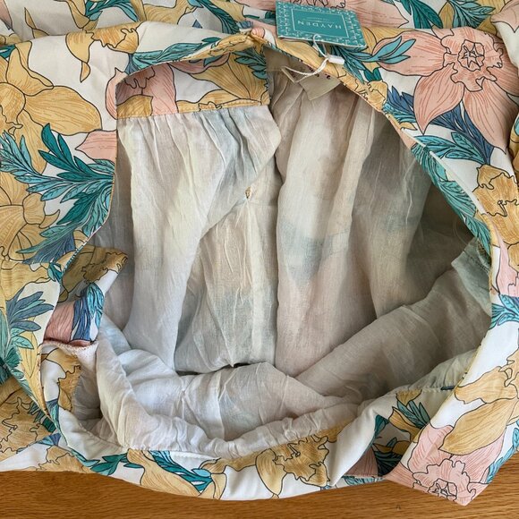 NWT Hayden Los Angeles Romantic Floral Wide leg Jumpsuit Size XL - Picture 12 of 14